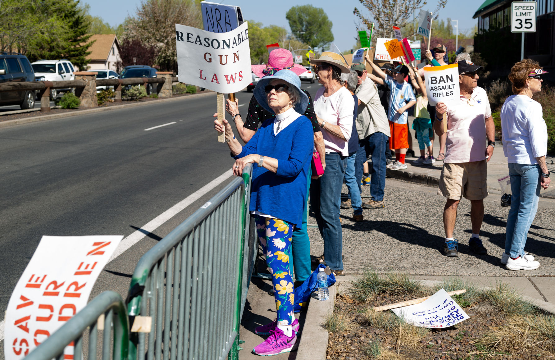 Flagstaff citizens protest Friends of the NRA fundraiser